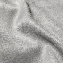Load image into Gallery viewer, Silver Textured Backout Fabric Embossed
