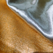 Load image into Gallery viewer, Orange Textured Backout Fabric Embossed
