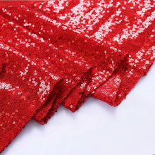 Load image into Gallery viewer, Luxury Shining  Red Sequin Fabric
